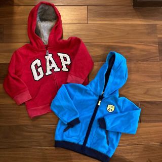 ギャップ(GAP)のフリース　ジャンパー　パーカー　2点セット　18-24 months(ジャケット/上着)