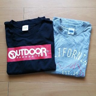 アウトドアプロダクツ(OUTDOOR PRODUCTS)のOUTDOOR PRODUCTS　長袖Tシャツ　半袖Tシャツ　160(Tシャツ/カットソー)