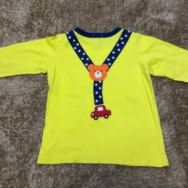 mikihouse(ミキハウス)のミキハウス 長袖 90センチ キッズ/ベビー/マタニティのキッズ服男の子用(90cm~)(Tシャツ/カットソー)の商品写真