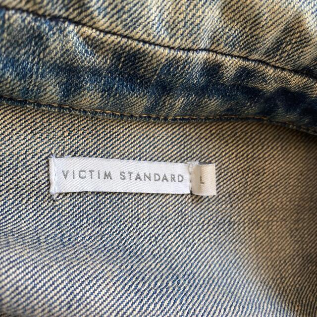 VICTIM(ヴィクティム)のVICTIM STANDARD デニムジャケット メンズのジャケット/アウター(Gジャン/デニムジャケット)の商品写真