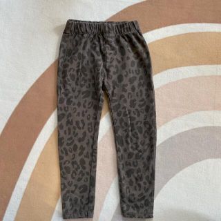 ザラキッズ(ZARA KIDS)のZARAキッズ　レオパードレギンス(パンツ/スパッツ)