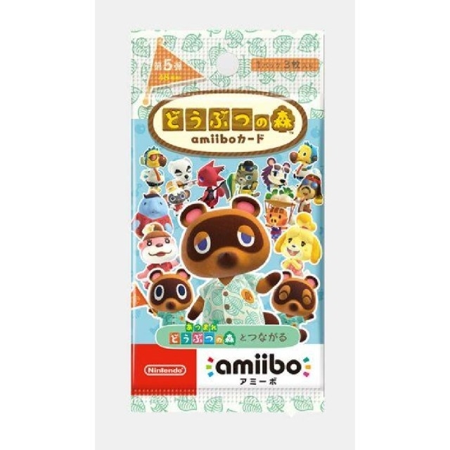 どうぶつの森amiiboカード 第５弾　1BOX