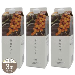 豊潤サジー1000ml　3パック(その他)