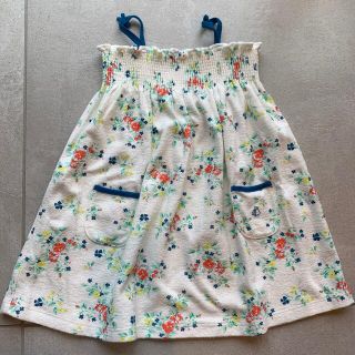 PETIT BATEAU 花柄ワンピース36month(ワンピース)