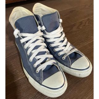 コンバース(CONVERSE)のコンバース　ローカット　ブルー　8インチ　26.5cm(スニーカー)