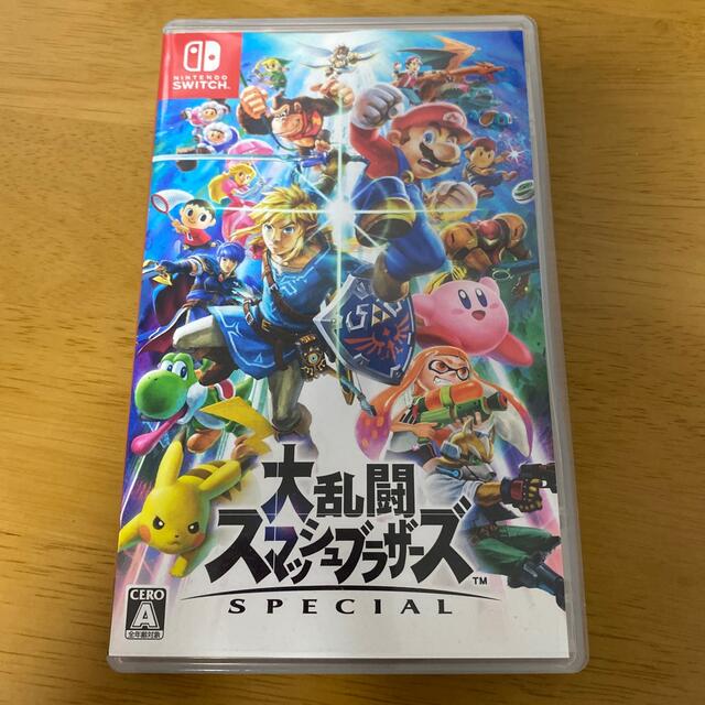 Nintendo Switch(ニンテンドースイッチ)の大乱闘スマッシュブラザーズ special エンタメ/ホビーのゲームソフト/ゲーム機本体(家庭用ゲームソフト)の商品写真