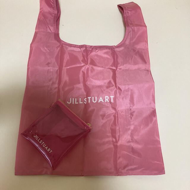 JILLSTUART(ジルスチュアート)のジルシチュアート　ピンクエコバッグ レディースのバッグ(エコバッグ)の商品写真