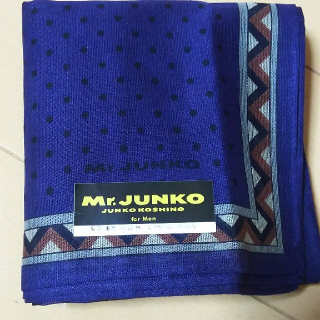Mr.Junko(ミスタージュンコ)のメンズ ブランド（ミスター ジュンコ） ハンカチ メンズのファッション小物(ハンカチ/ポケットチーフ)の商品写真