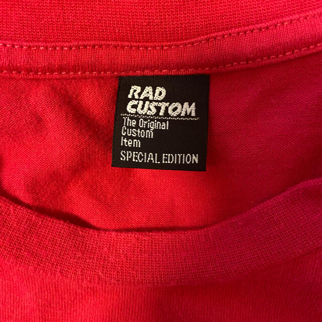 RAD CUSTOM(ラッドカスタム)のRAD CUSTOM Tシャツ　120cm 男女　ピンク キッズ/ベビー/マタニティのキッズ服女の子用(90cm~)(Tシャツ/カットソー)の商品写真