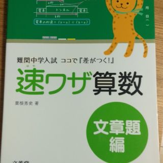 速ワザ算数文章題編 難関中学入試ココで『差がつく！』(語学/参考書)