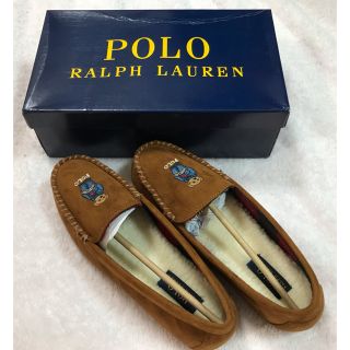 ポロラルフローレン(POLO RALPH LAUREN)の新作！POLO RALPH LAUREN★DEZI V BEAR モカシン(スリッポン/モカシン)