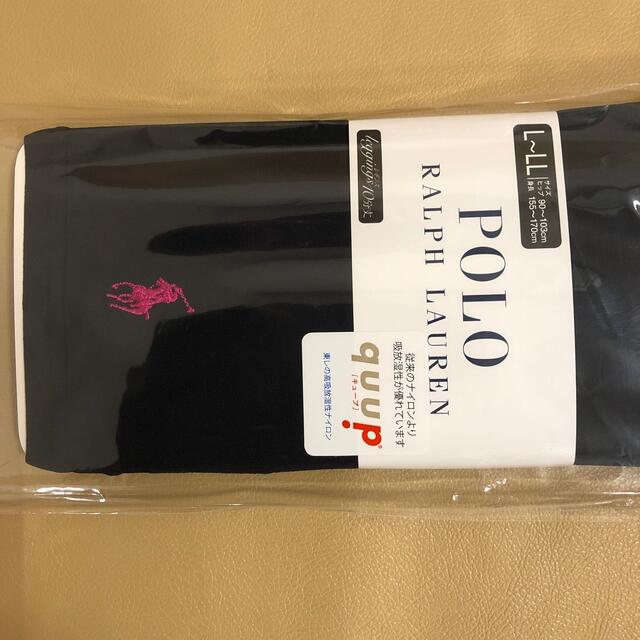 POLO RALPH LAUREN(ポロラルフローレン)の新品　レディース  ポロラルフローレン　10分丈濃紺レギンス　日本製　L〜LL寸 レディースのレッグウェア(レギンス/スパッツ)の商品写真