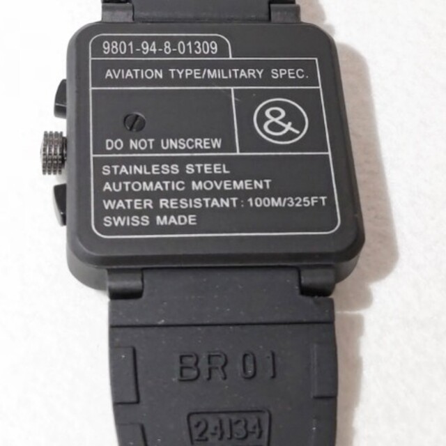 Bell & Ross(ベルアンドロス)の自動巻 Bell&Ross 風  時計 クロノグラフ オートマチック メンズの時計(腕時計(アナログ))の商品写真