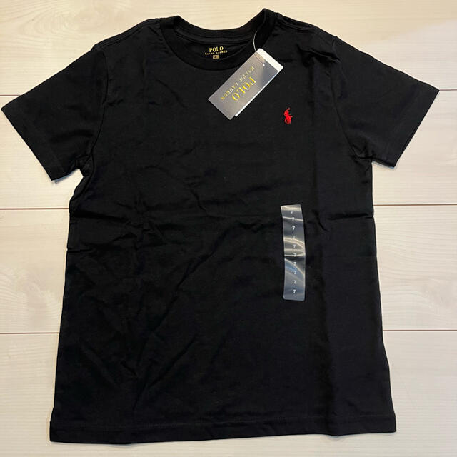 POLO RALPH LAUREN(ポロラルフローレン)のpolo Ralph Lauren 130 黒　キッズ キッズ/ベビー/マタニティのキッズ服男の子用(90cm~)(Tシャツ/カットソー)の商品写真