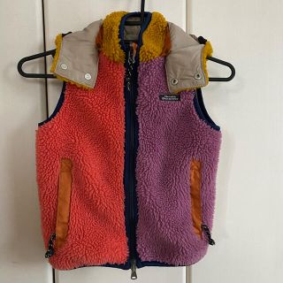 デニムダンガリー(DENIM DUNGAREE)のデニム&ダンガリー✭﻿120✭﻿リバーシブルボアベスト(ジャケット/上着)