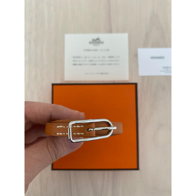 Hermes(エルメス)のHERMES アピ ブレスレット レザー 革 エルメス  メンズのアクセサリー(ブレスレット)の商品写真