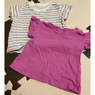 ユニクロ(UNIQLO)のUNIQLO Tシャツ　70サイズ　2枚セット(Ｔシャツ)