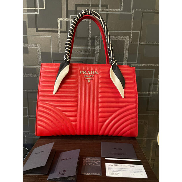 PRADA プラダ 2WAY ハンドバッグ 新品未使用