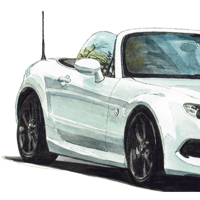 NC-855 RX-8/ロードスター限定版画サイン額装作家平右ヱ門 6