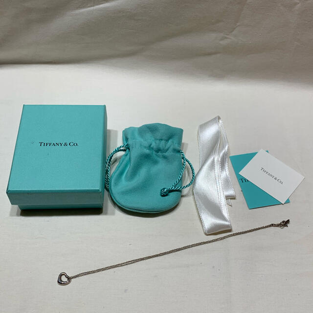 Tiffany & Co.(ティファニー)のティファニー オープンハート ネックレス シルバー925 レディースのアクセサリー(ネックレス)の商品写真