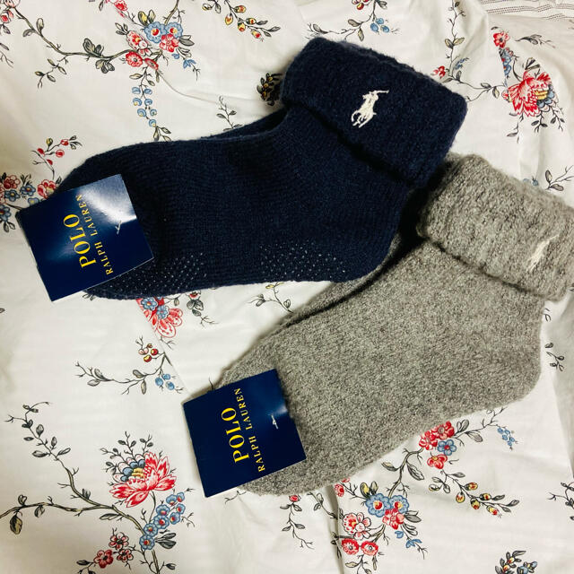 POLO RALPH LAUREN(ポロラルフローレン)の【週末限定お値下げ】ラルフローレン　靴下22-24cm レディースのファッション小物(その他)の商品写真