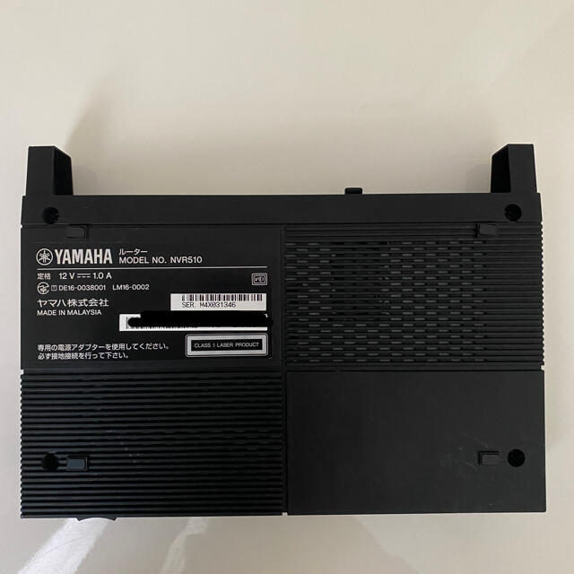 ヤマハ(ヤマハ)のYAMAHA NVR510 中古ランクB品 ② スマホ/家電/カメラのPC/タブレット(PC周辺機器)の商品写真