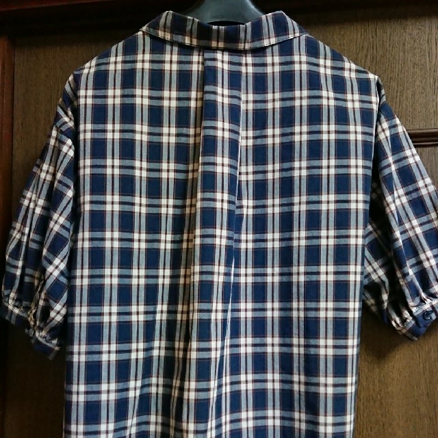 チェックシャツブラウス レディースのトップス(シャツ/ブラウス(長袖/七分))の商品写真
