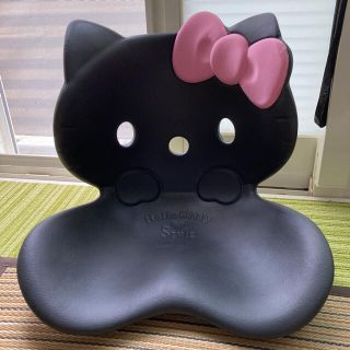 サンリオ(サンリオ)のMTG Style Hello Kitty 黒ハローキティ姿勢矯正 骨盤矯正 S(座椅子)