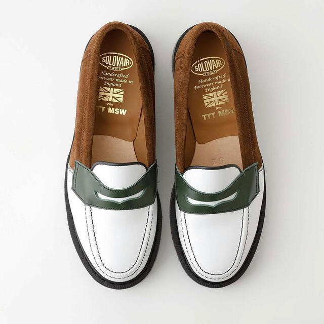 希少 TTT_MSW x SOLOVAIR “Penny Loafer”靴/シューズ