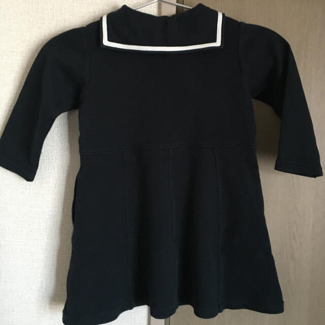 JUNKO KOSHINO(コシノジュンコ)のコシノジュンコ　セーラーワンピース キッズ/ベビー/マタニティのキッズ服女の子用(90cm~)(ワンピース)の商品写真