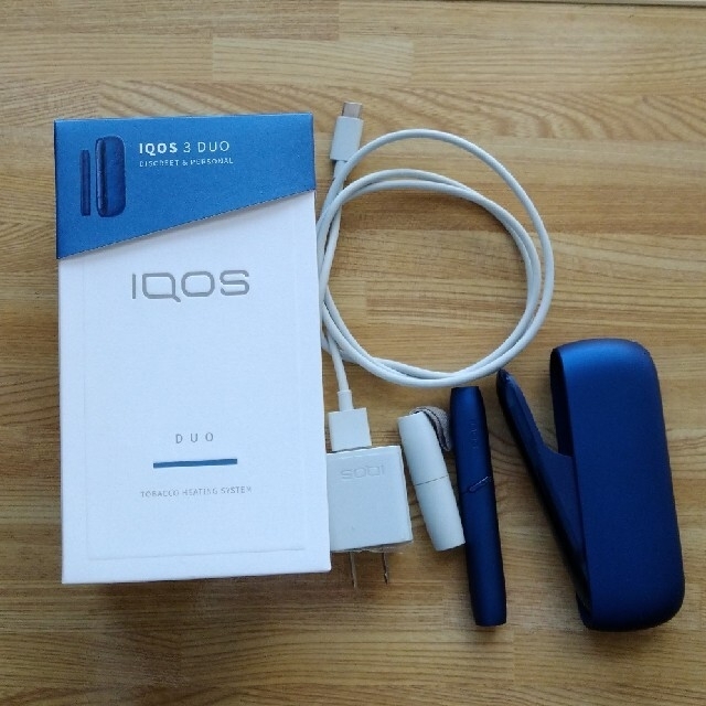 iQOS DUO ブルー　美品です