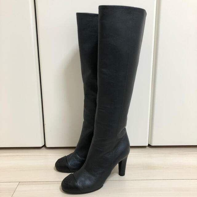最終値下げ‼️正規品シャネル♡美シルエットロングブーツ♡ 海外最新