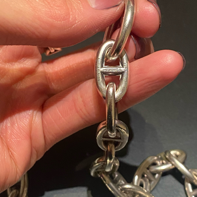 Hermes(エルメス)のシェーヌダンクル　GM ネックレス メンズのアクセサリー(ネックレス)の商品写真