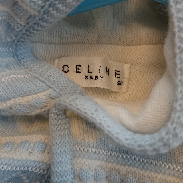 celine(セリーヌ)のCELINE セリーヌ ポンチョ キッズ/ベビー/マタニティのベビー服(~85cm)(ジャケット/コート)の商品写真