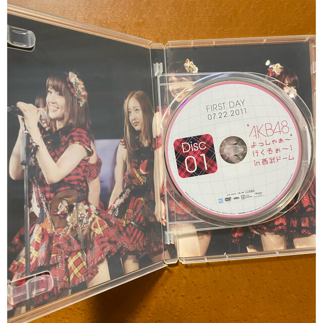 AKB48/よっしゃぁ～行くぞぉ～!in 西武ドーム 第一公演 DVD〈2枚組〉 エンタメ/ホビーのタレントグッズ(アイドルグッズ)の商品写真