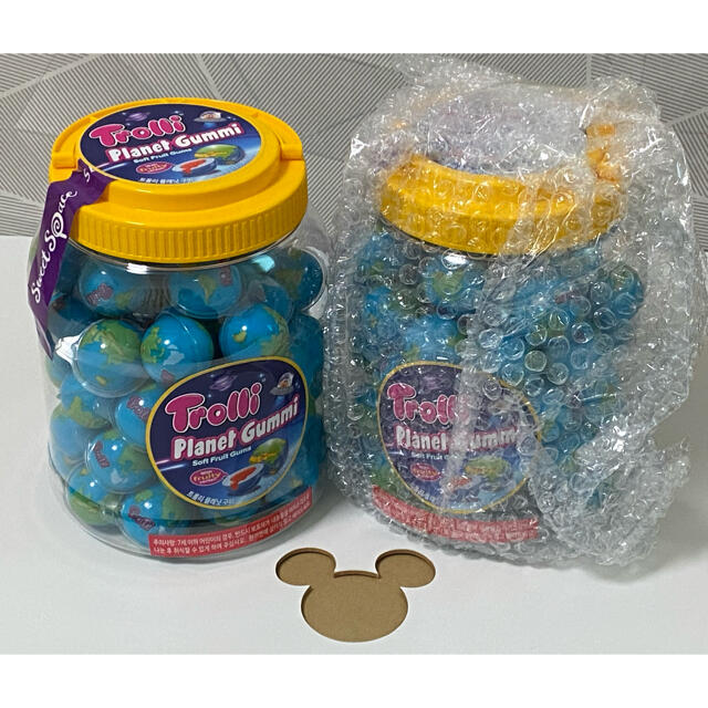 食品/飲料/酒【未開封】Trolli トローリ 地球グミ　大容量 61個 ×2ケース