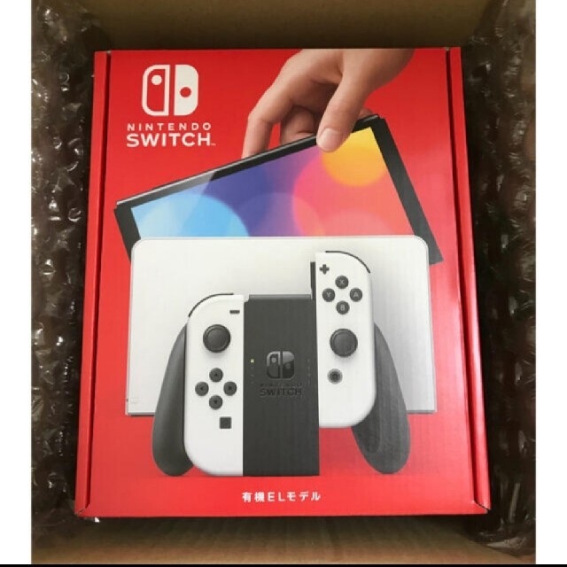 【レシート付き】Nintendo Switch 本体 有機ELモデル ホワイトエンタメ/ホビー