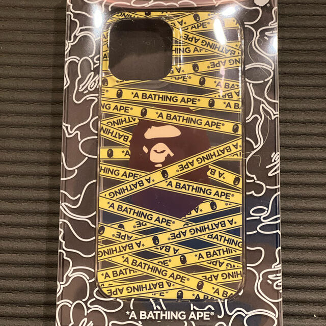 A BATHING APE(アベイシングエイプ)のape iPhone13 pro maxケース、ステッカー スマホ/家電/カメラのスマホアクセサリー(iPhoneケース)の商品写真