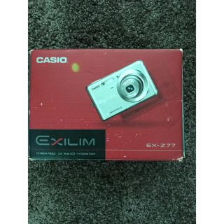 カシオ(CASIO)のCASIO コンパクトデジタルカメラ EXILIM ZOOM EX-Z77SR(コンパクトデジタルカメラ)