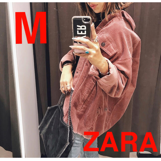 ZARA(ザラ)のZARA オーバーサイズ コーデュロイジャケット レディースのジャケット/アウター(その他)の商品写真