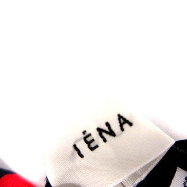 イエナ IENA  スキッパーシャツ ワンピース 花柄 水玉  ロング ネイビー 2