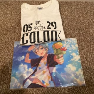 ころん　やぎろん　Tシャツ　白　おまけ付き(キャラクターグッズ)