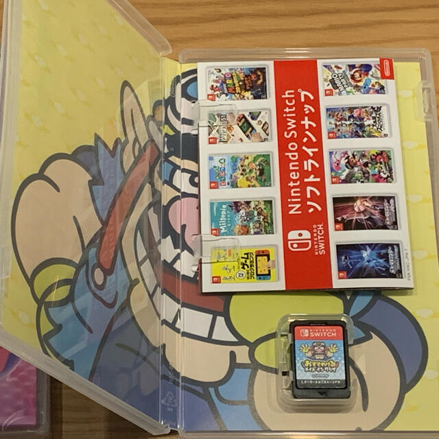 Nintendo Switch(ニンテンドースイッチ)のSwitch マリオカート8＋おすそわけるメイドインワリオ エンタメ/ホビーのゲームソフト/ゲーム機本体(家庭用ゲームソフト)の商品写真
