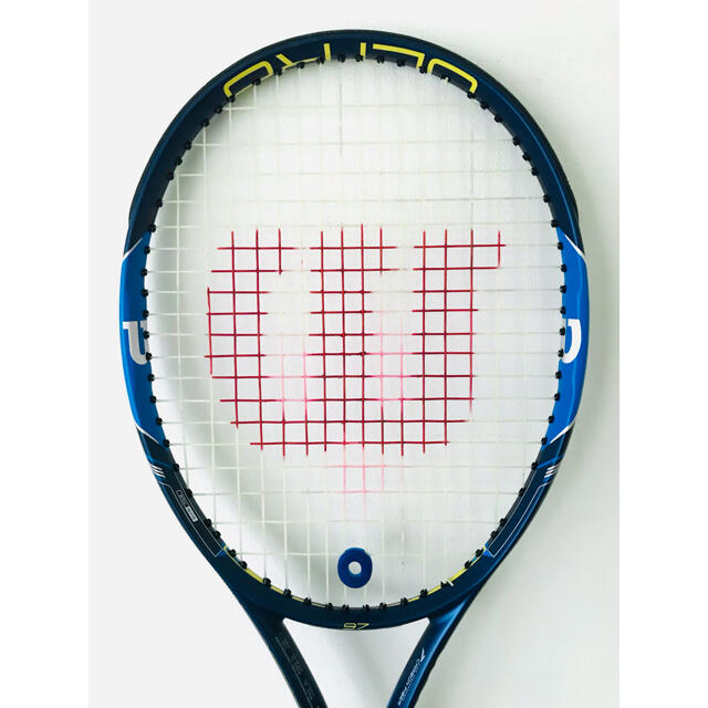 wilson(ウィルソン)の【美品】ウィルソン『ウルトラ ULTRA 97』テニスラケット／G2／ネイビー スポーツ/アウトドアのテニス(ラケット)の商品写真