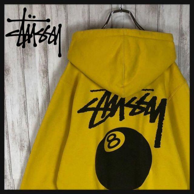 コットンポリエステル状態【即完売モデル】 STUSSY 8ボール 両面ロゴ ...