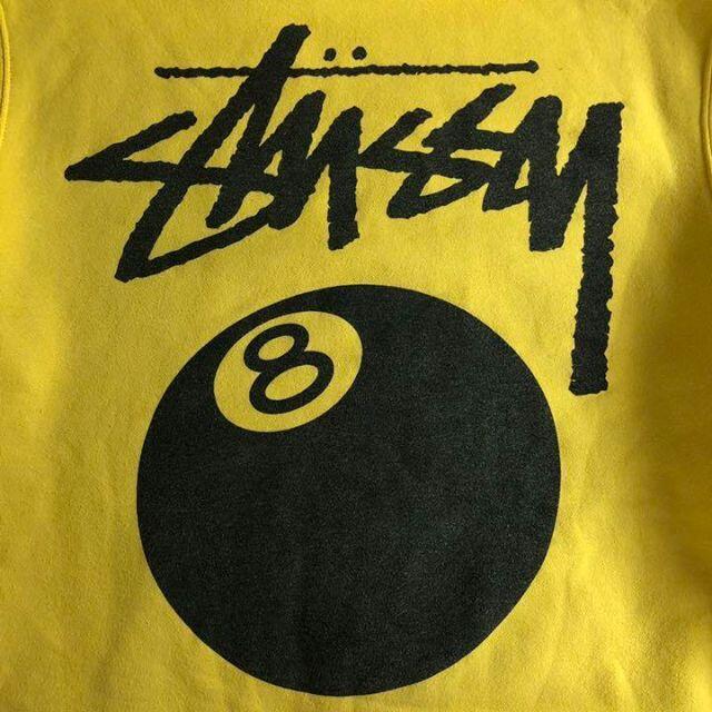 STUSSY(ステューシー)の【即完売モデル】 STUSSY 8ボール 両面ロゴ バックプリント パーカー メンズのトップス(パーカー)の商品写真