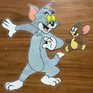 壁面飾り　トムとジェリー　TOM&JERRY(型紙/パターン)