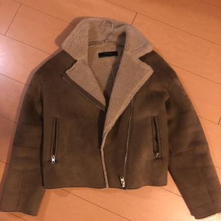 ザラ(ZARA)のZARAアウター （値下げします！）(ライダースジャケット)