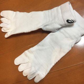 アシックス(asics)の新品⭐︎アシックス5足指ソックス⭐︎25ー27センチ(ウェア)