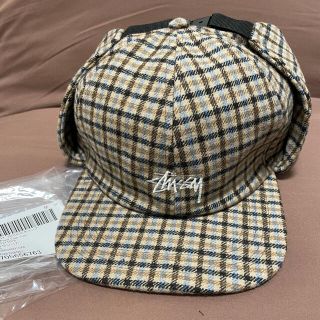 ステューシー(STUSSY)のStussy Wool Plaid Flap Cap(キャップ)